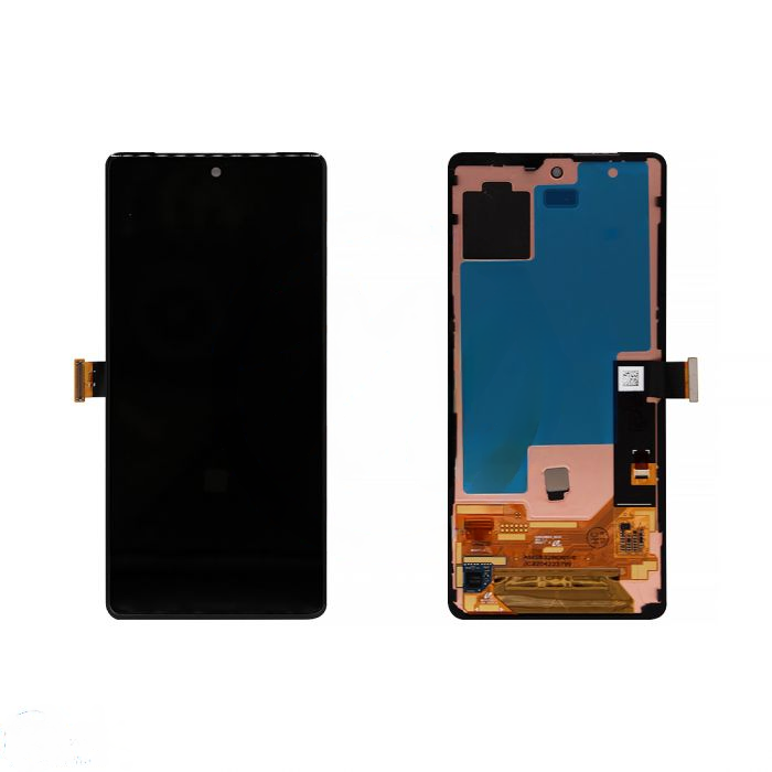 Google Pixel 7 OLED with Frame Replacement Part - Black