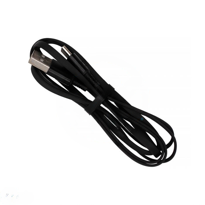 Type C to USB Type A Charge Cable (4ft) - Black